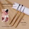 Nail Art Gel Application Brush - Square Round UV Gel Color Painting Tool