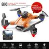 Js22 Foldable Obstacle-avoidance Drone With Hd Camera Colorful Lights Four-axis Remote Control Aircraft