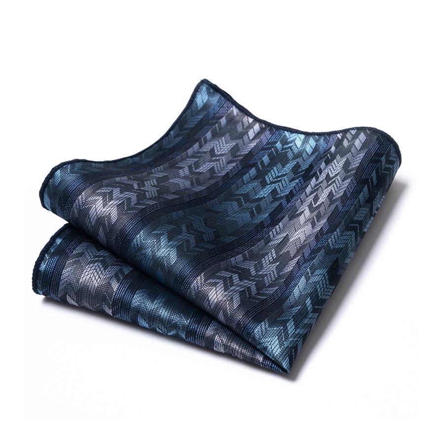 Men's Silk 1200-Needle High-Density Pocket Square