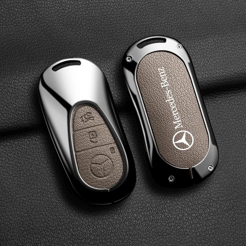 

New 2025 Zinc Alloy Car Key Case Cover Holder Shell For Mercedes Benz C S Class W206 W223 S350 C260 C300 S400 S450 S500 Car Acce