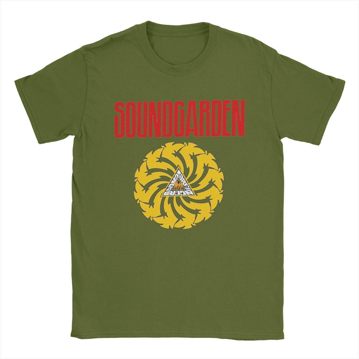

Смішна футболка Soundgarden Badmotorfinger для чоловіків, з круглим вирізом, з чистої бавовни, з коротким рукавом, великих розмірів XXXL
