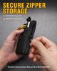 VIPERADE VE28 EDC Pouch 500D Compact EDC Pocket Organizer Molle Expandable Tool Storage Bag Small Coin Army Knife Pocket Pouch 6-in-1 Purse/Card