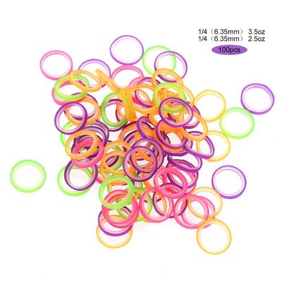 100Pcs/set Professional Dental Elastic Teeth Rubber Band Oral Orthodontics Tool