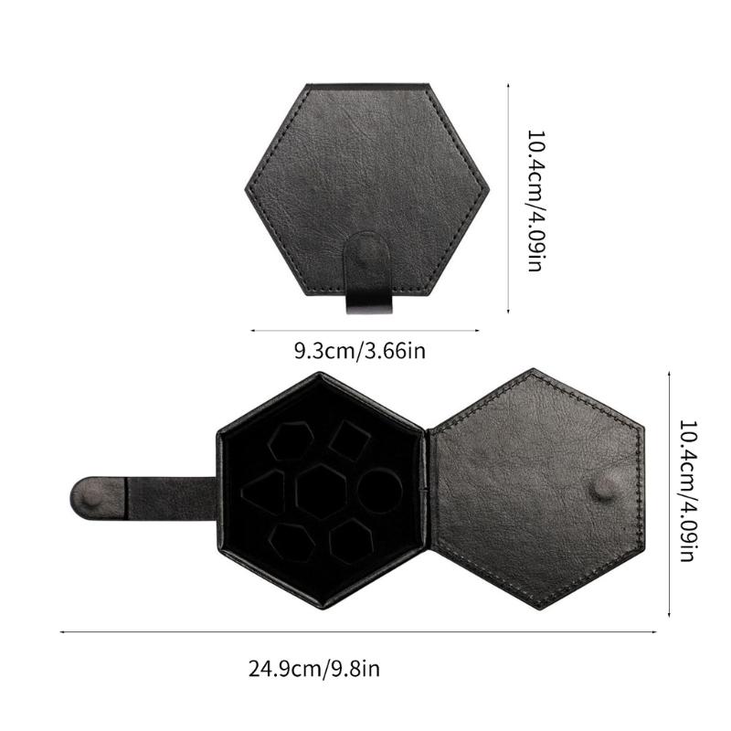 Przyjazne w podróży pudełko na tackę do rolowania, tacka do gry, etui do przechowywania gry, chroń swoją ulubioną grę fabularną, pomieści do 100