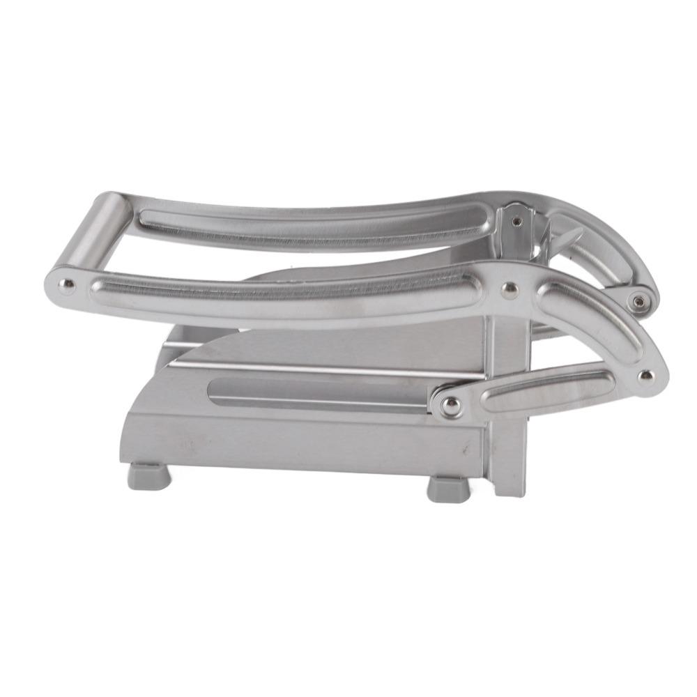 Stainless Steel Potato Cutter Silver Potato Slicer Practical Vegetable Chopper Home Restaurant