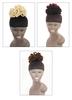 African Iron Wire Synthetic Fiber Dreadlocks Hair Bun