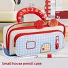 Handheld Stationery Storage Bag Cosmetics Storage Pen Pencil Case  School Office