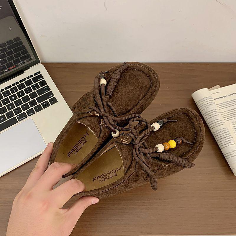 

Niche Retro Women s Birkenstocks: Autumn 2025 Ugly-Cute Loafers with Inner Height Increase Size 36