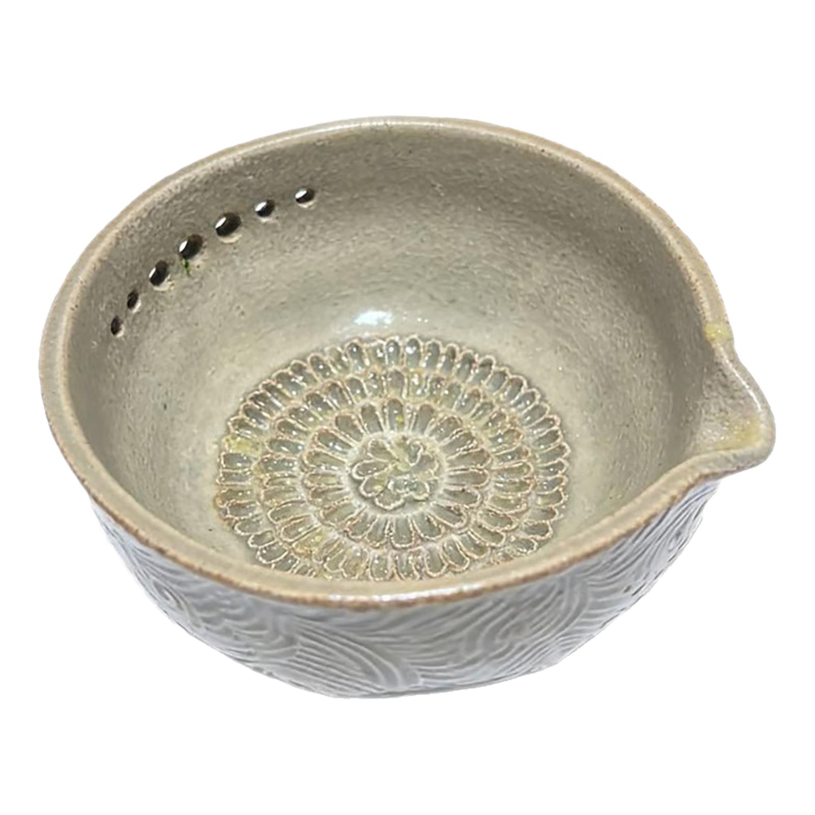

Garlic Grater Bowl No Mess Splashing for Ginger Nutmeg Lemon Easy to Clean Kitchen Gadget