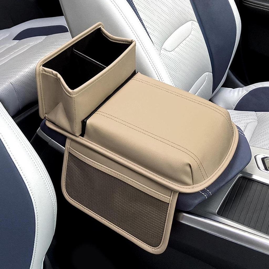 Auto Mittelkonsole Abdeckung Armlehnenkissen Bequemer Schutz Einfache Installation Auto Armlehne