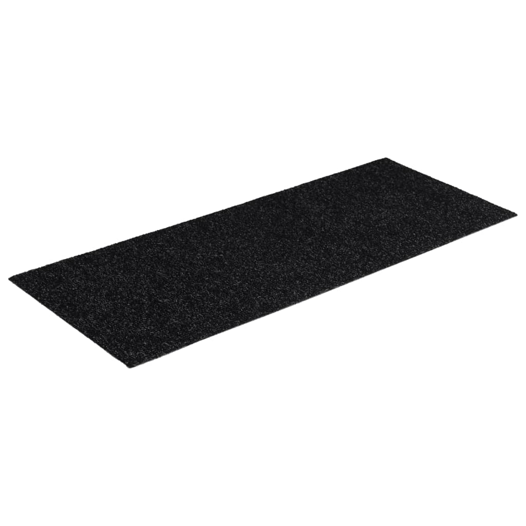 Vidaxl Samoprzylepne Nakładki Na Schody, 15 Szt., 60X25 Cm, Czarne