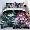 My Hero A-Academia Anime Cartoon Bettbezug-Set HD Deckenbezug für Kinder Bettwäsche-Sets Bettwäsche Schlafzimmer Dekor Luxuriöses Geschenk
