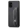 For Samsung Galaxy A51 5G SM-A516 Case Leather+PC+TPU Zipper Wallet Phone Shell