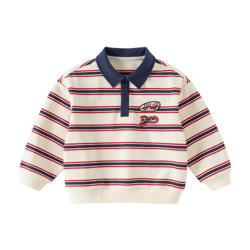 DAVE&BELLA Boys' Autumn POLO Sweatshirt