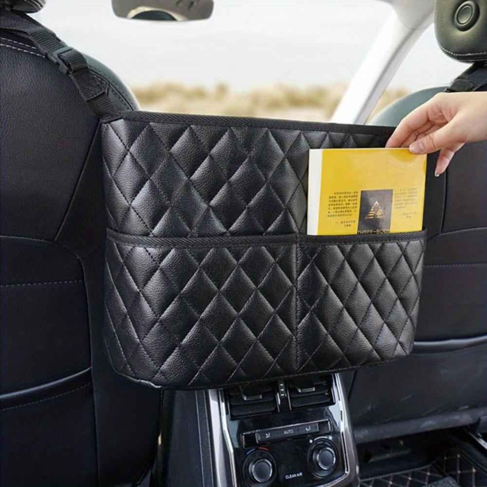 Car Seat Back Storage Bag Hanging Bag Multifunctional Storage Car Seat Tissue Box Storage Bag Car Interior Decoration Supplies