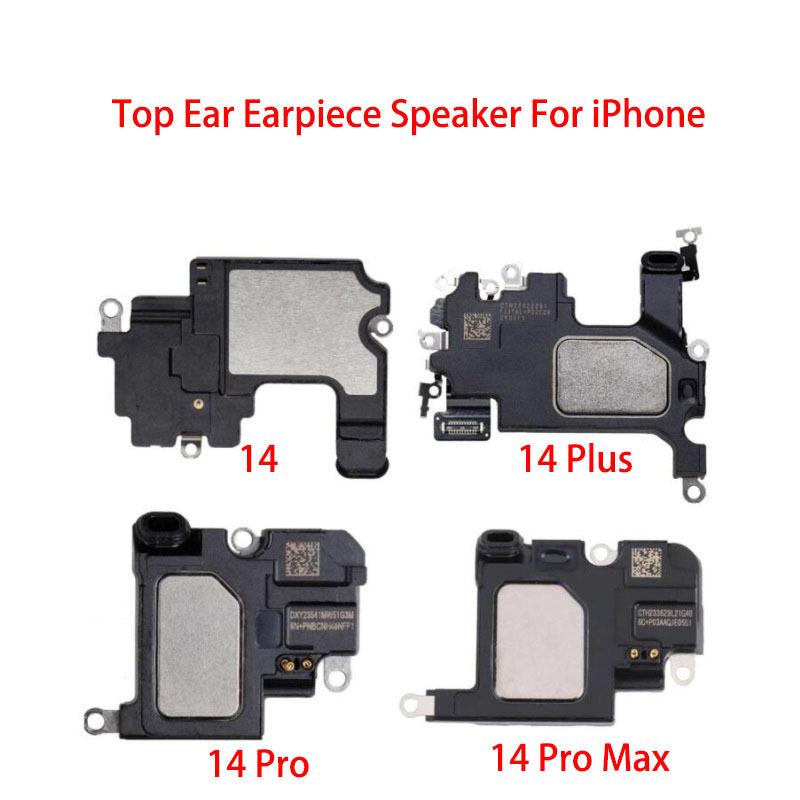 Original Front Top Ear Earpiece Flex For iPhone 14 Pro Max Plus Ear Speaker Headphone Sound Receiver Flex Cable For iPhone 14 Pro