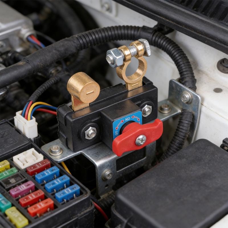 Quick Install Battery Isolator Switches With Emergency Shut Off Rotary Battery Switches Protects Electrical System