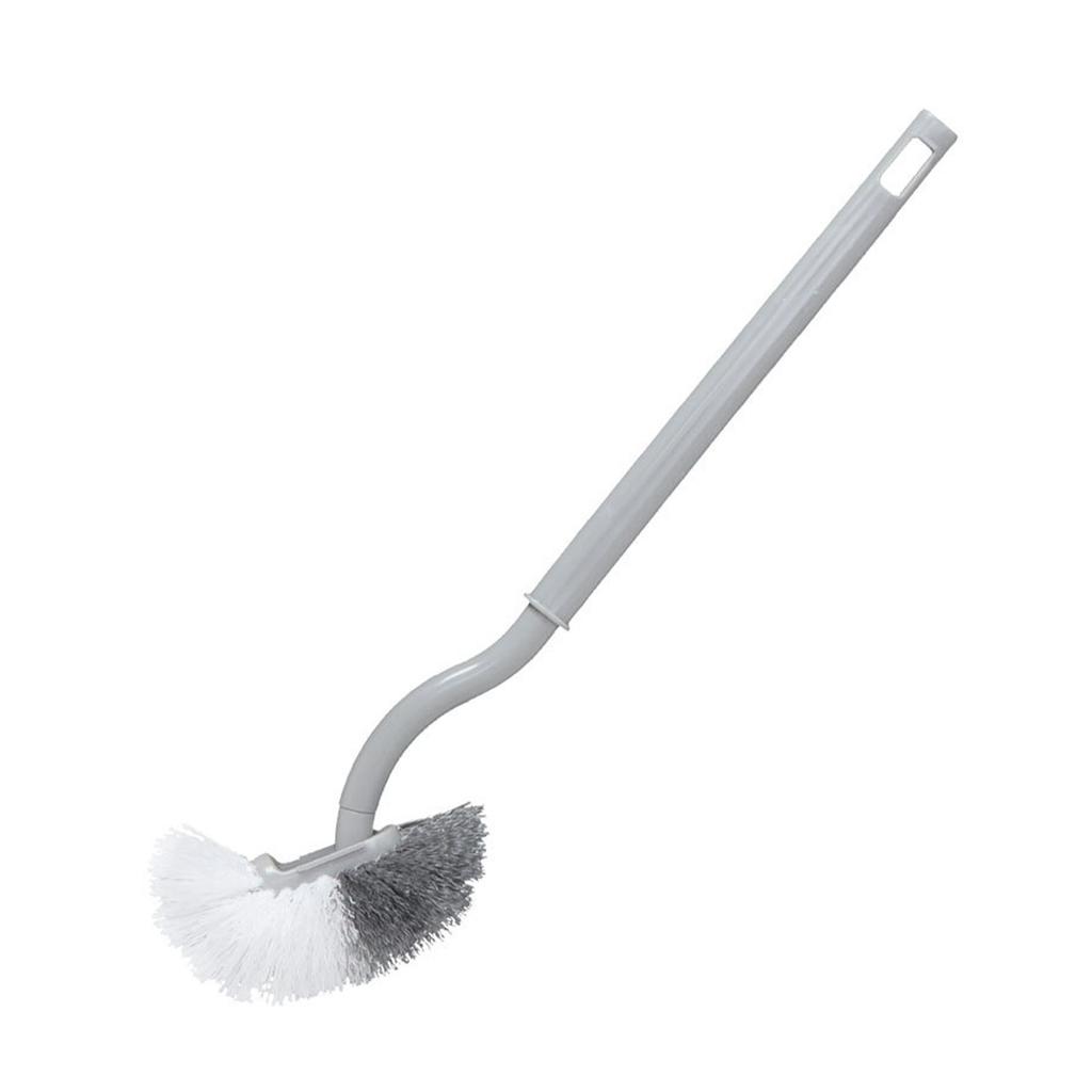 S Shaped Toilet Brush Hanging Hole Space Saving Toilet Multifunctional Scrub Brush for Bathroom Household
