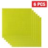 6PCS Classic Base Plate 32x32 16x32 Dots Baseplate Bricks DIY Assembly ABS Plastic Building Blocks Compatible Brand Figures City
