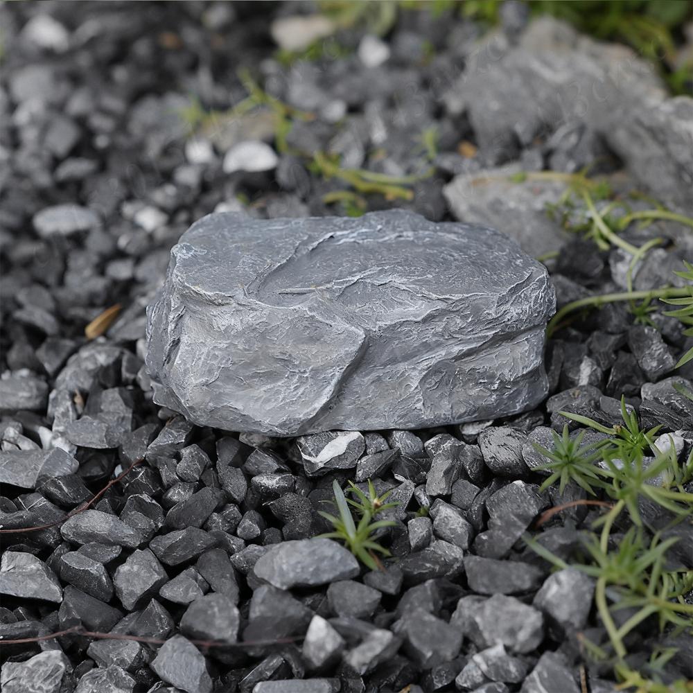 Outdoor Fake Rock Hidden Storage Key Box Waterproof Key Hidden Outside Feel Like Real Stone Realistic Key Hider for Garden/Yard