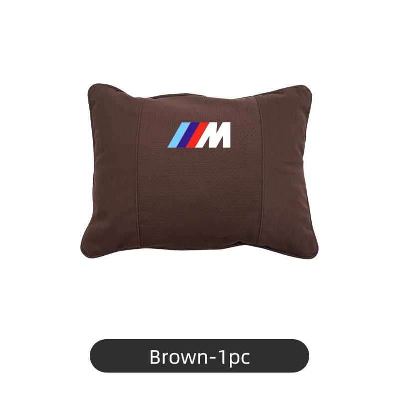 KLIB4 New Car Accessories Flip Fur Headrest Lumbar Support For BMW G30 G20 M3 M5 E46 E92 E93 E60 E70 X3 X4 X5 X1 E39 F30 F10 F30