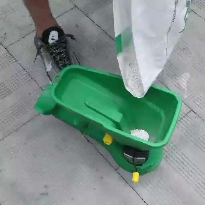 Handheld Garden Seed Spreader for Soybeans and Corn