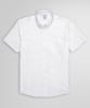 Brooks Brothers Stretch Oxford Short Sleeve Dress Regular Size 16 Shirt, Fit, White, (100200514)