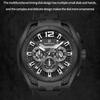 NAVIFORCE Original Quartz Watch for Men Luminous Pointer Calendar Chronograph Silica Strap 30m Waterproof Outdoor Multifunctional Men's Watch NF8063