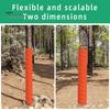 2Pcs Tree Trunk Protector Guard Spiral Design Tube Wraps Effective Tree Protection Anti-bite Sturdy Tree Bark Cover