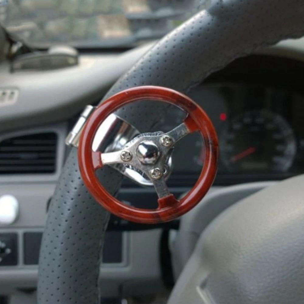 Solid Material One Hand Driving Knob Wear Resistant Power Steering Knob  Driving Operation