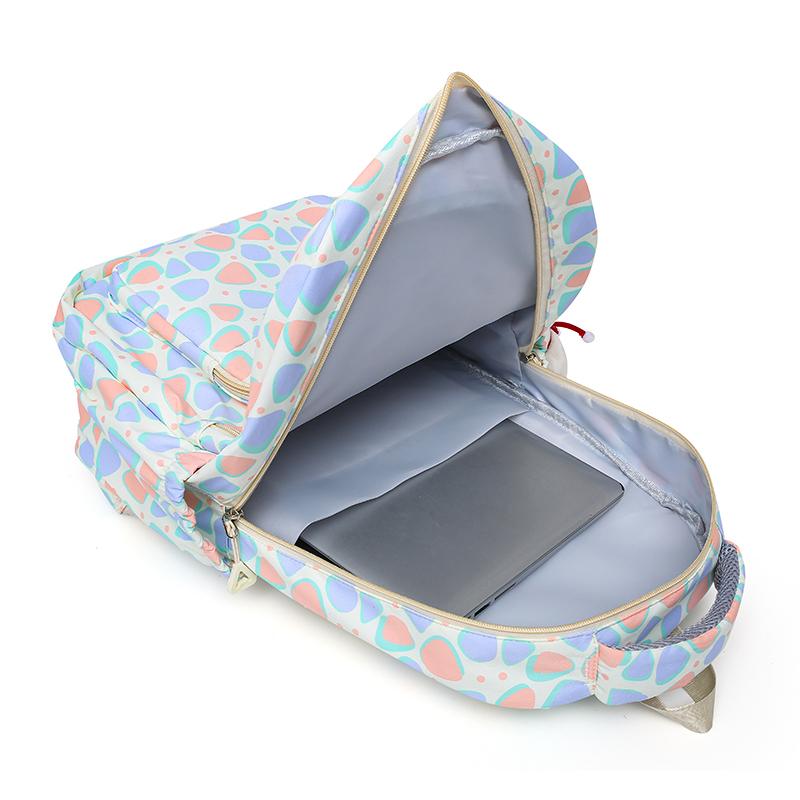 Student School Bag Print Large Capacity Backpack for Women