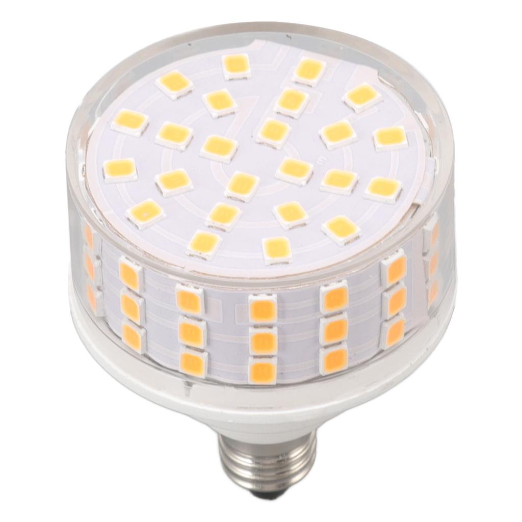 E11 LED Lamp ABS 10W 1000LM Flicker Free Corn Lamp for Ceiling Table Cabinet Lamp 85‑265V Warm