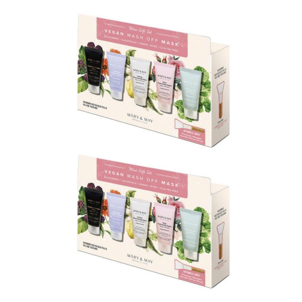 [Mary&May] Wash Off Mask Mini Gift Set