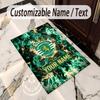 Crystal Velvet Rug Sporting CP Print Custom Name Text Floor Mat Home Decor