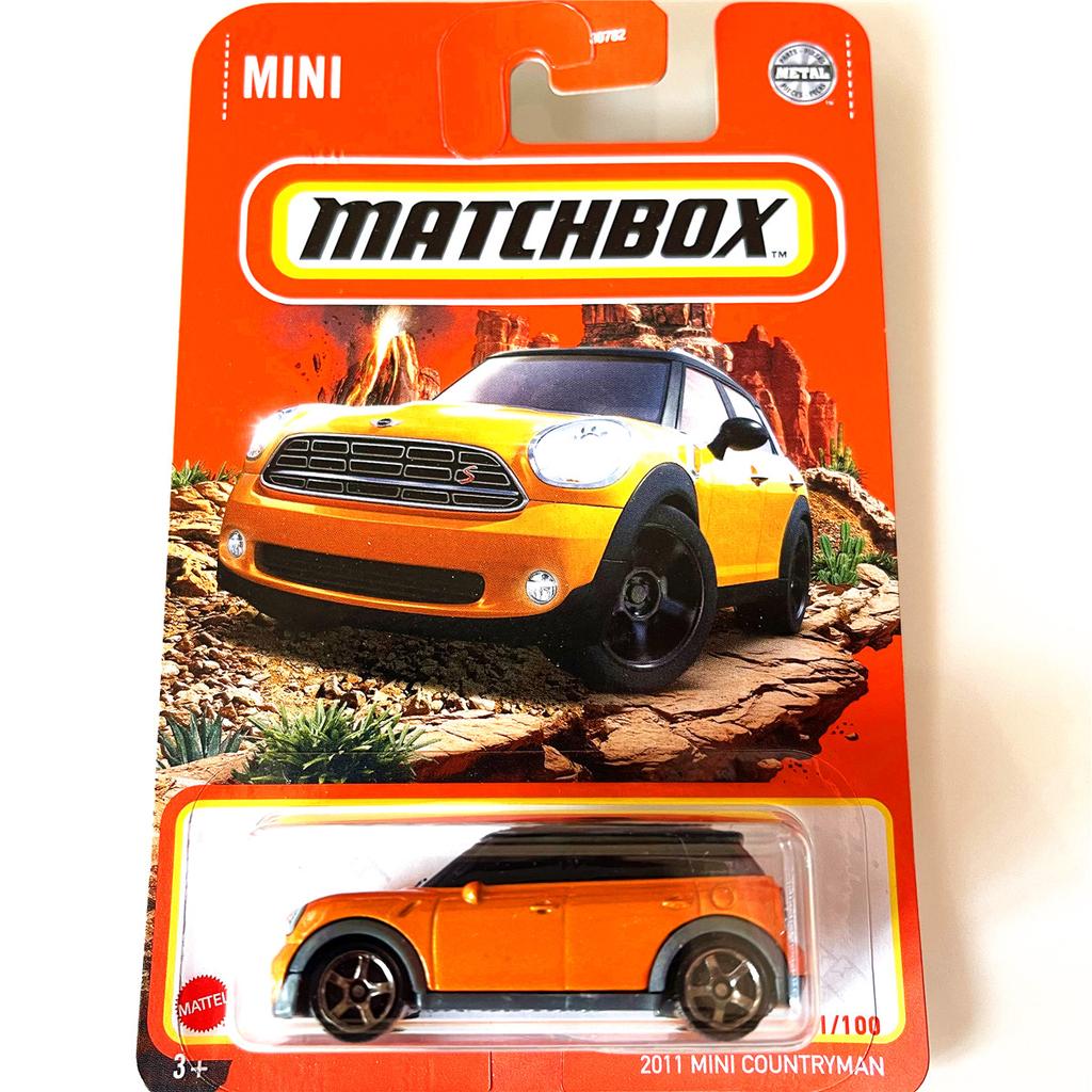 NUWE4 Original Matchbox City Hero Metal Car Model Diecast 1/64 Benz Bentley Toyota Mclaren Mini Cooper Voiture Kids Toys for Boys Gift
