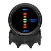 Car Digital Gauge 52mm Turbo Boost PSI BAR Oil Pressure Oil Water Temp Gauge Voltmeter Tachometer RPM Meter With Warning Light