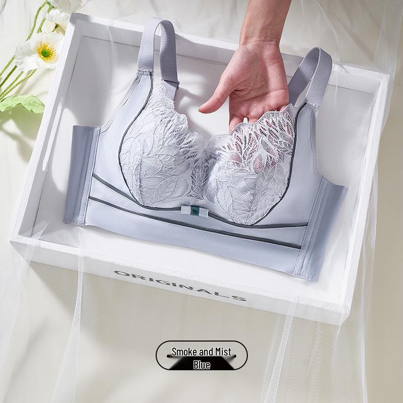 Lace Wire-Free Plus Size Bra for Large Busts: Minimizing, Shaping, Push-Up Comfort, Reduces Underarm Fat - New Style