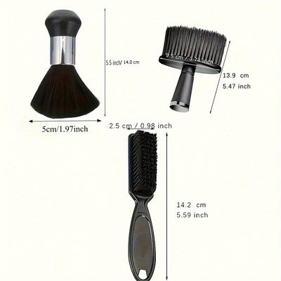 Brosse à Cheveux Douce Professionnelle, Brosse Dépoussiérante pour le Cou de Coiffure | Dépoussiérant pour Cheveux de Salon de Coiffure, Produits de Beauté Essentiels