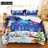 Christmas Decorations Bedding Set Duvet Cover Set 3d Bedding Digital Printing Queen Size Bedding Set Fashion Design