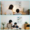 TSJ OFFICE Whiteboard Wall-Mount Mini Magnet A3 Portable Holder Small Wall-Mounted Whiteboard 40cm X 30cm Home Kitchen School Kids Office