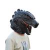 Gray Simulation Black Latex Headgear Cosplay Prop For Party Halloween