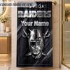 Beach TowelLas Vegas Raiders Custom Name Text Personalized Soft Towel for Beach Pool Indoor Home Decor Gift