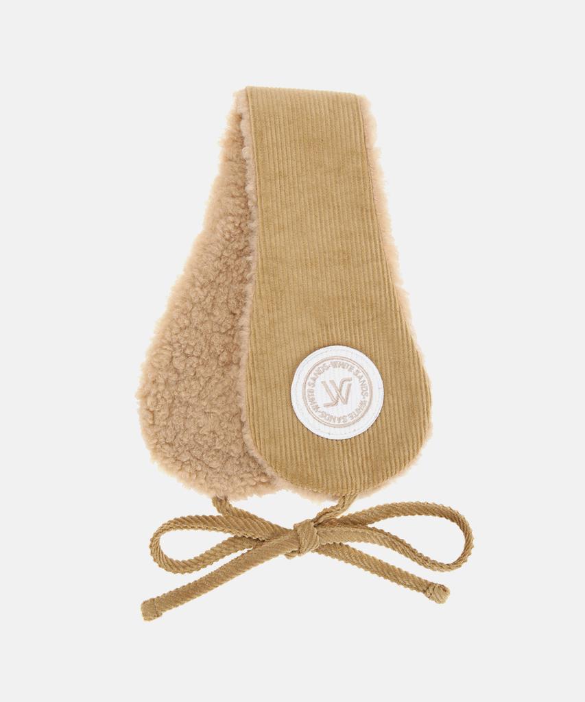 Hwaiteusaenjeu Corduroy Fur Earmuff Sullivan (10 Colors)