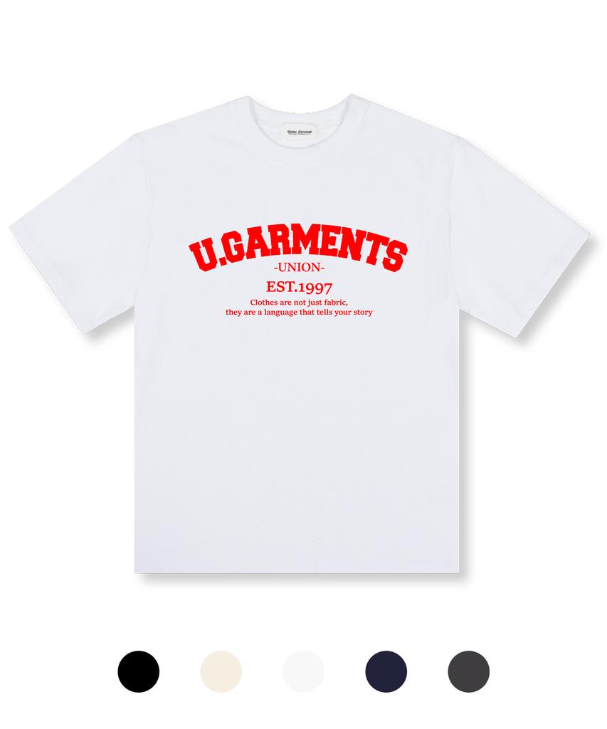 UNION GARMENTS 1997 Arch Garments Oversized Short Sleeve T-Shirt 5 Colors