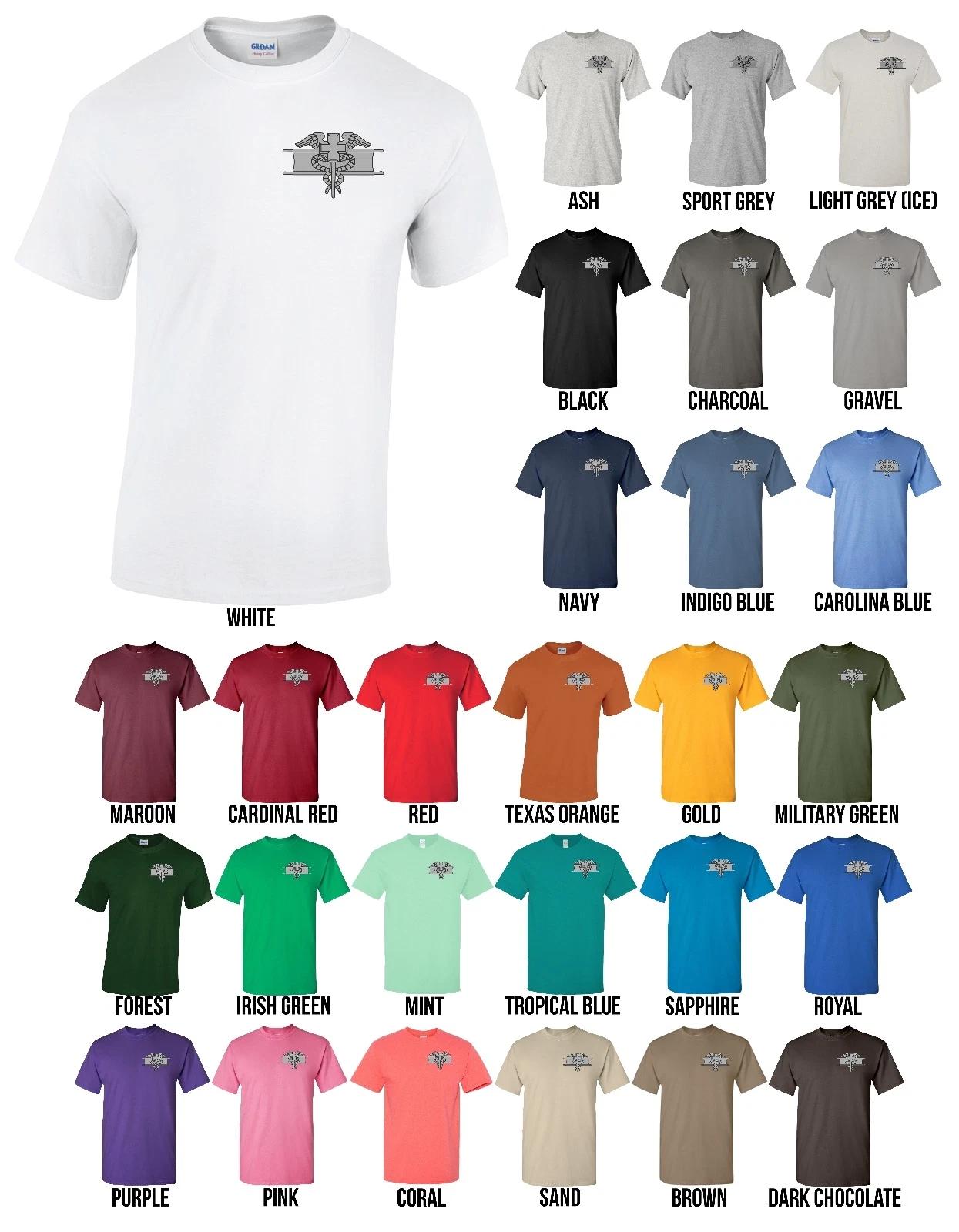 

US Army Expert Field Medical Badge EFMB Shirt Military NATO - NEW - MANY COLORS XL