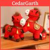 Plush Horse Doll With Pp Cotton Fill For Chinese New Year Celebrations