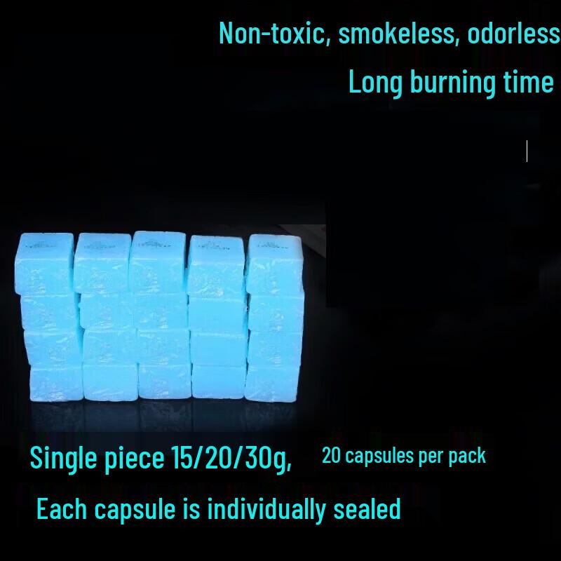 Solid Alcohol Fuel Wax Blocks