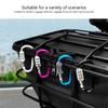 Padlocks for Luggage Aluminum Alloy Locks 3 Dial Digit Resettable Lock Carabiner