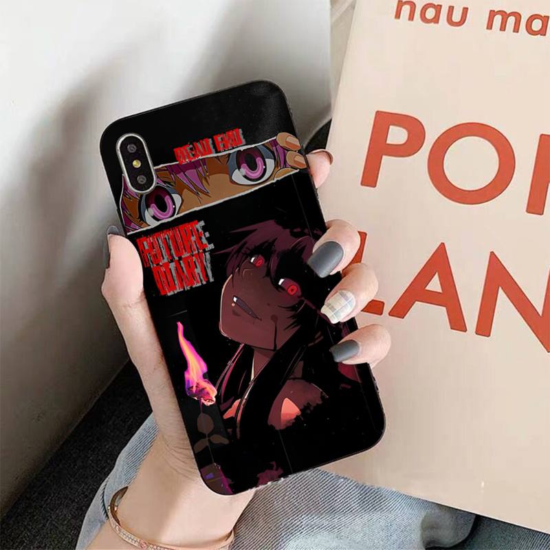 Mirai Nikki Future Diary Phone Case Silicone Soft for Iphone 14 13 12 11 Pro Mini XS MAX 8 7 6 Plus X XS XR Cover