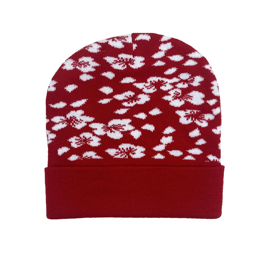 Autumn And Winter Pine Tree, Elk Bear, Jacquard Knitted Hat, Outdoor Leisure, Cornice, Ear Protection, Warm, Windproof Cover, Cold Hat